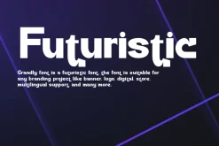 Grandly - Tech Futuristic Font