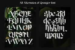 Granger - Vintage Blackletter