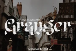 Granger - Vintage Blackletter