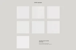 Granulating Watercolor brush set