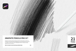 Graphite Pencils for Procreate