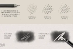 Graphite Pencils Procreate Brushes