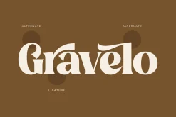 Gravelo Bold Serif Display