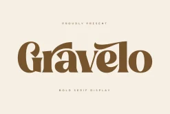 Gravelo Bold Serif Display