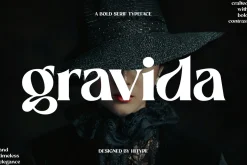 Gravida - Serif Display Typeface