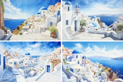 28 Greek Island Illustrations in 5K
