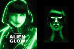 Green Film Glow Poster Effect