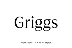 Griggs Flare Serif
