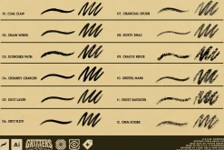 Gritters Chalk Brushes (Illustrator)