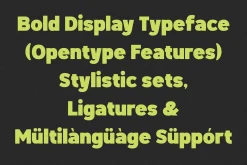 Grogia - Bold Display Font