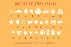 Groovy Friends - Playful Font