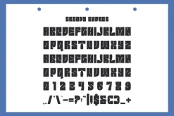 Groovy Endros - Typeface Font