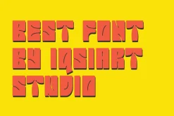 Groovy Endros - Typeface Font