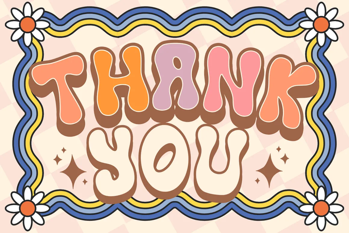 Groovy School is a groovy font