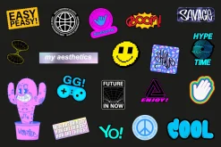 Groovy & Y2K Sticker Pack