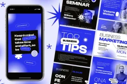 Grotesque Business Instagram Set