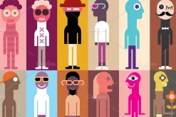 Group of People vector illustration