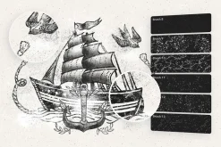 Grunge Stamp Procreate Brushes