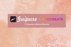 15 Guipure brushes for Procreate