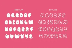 Gumiec Urban - Graffiti Bubble Font