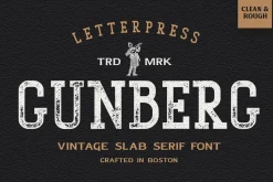 Gunberg Slab Serif