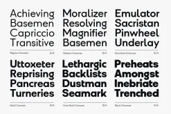 Gutica – Geometric Font Family