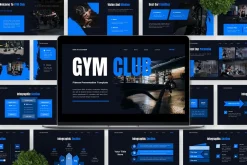 GYM Club - Fitness Powerpoint
