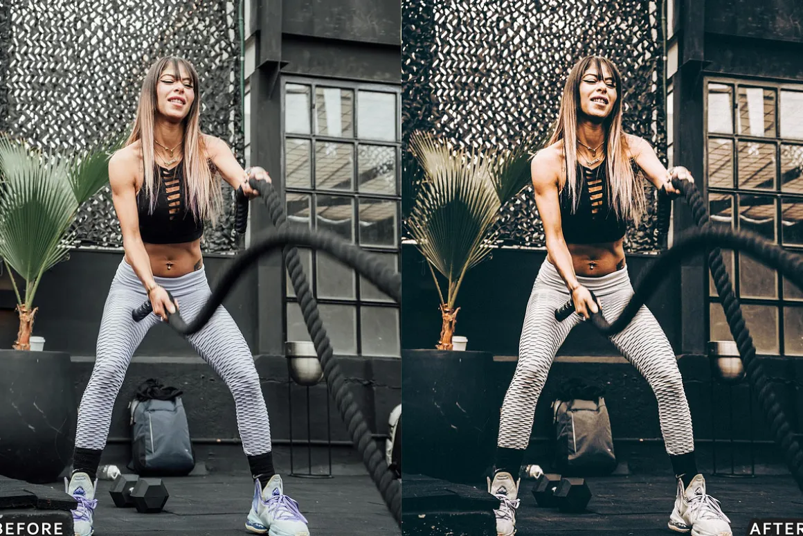 Gym & Fitness Lightroom Presets