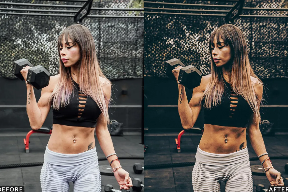 Gym & Fitness Lightroom Presets