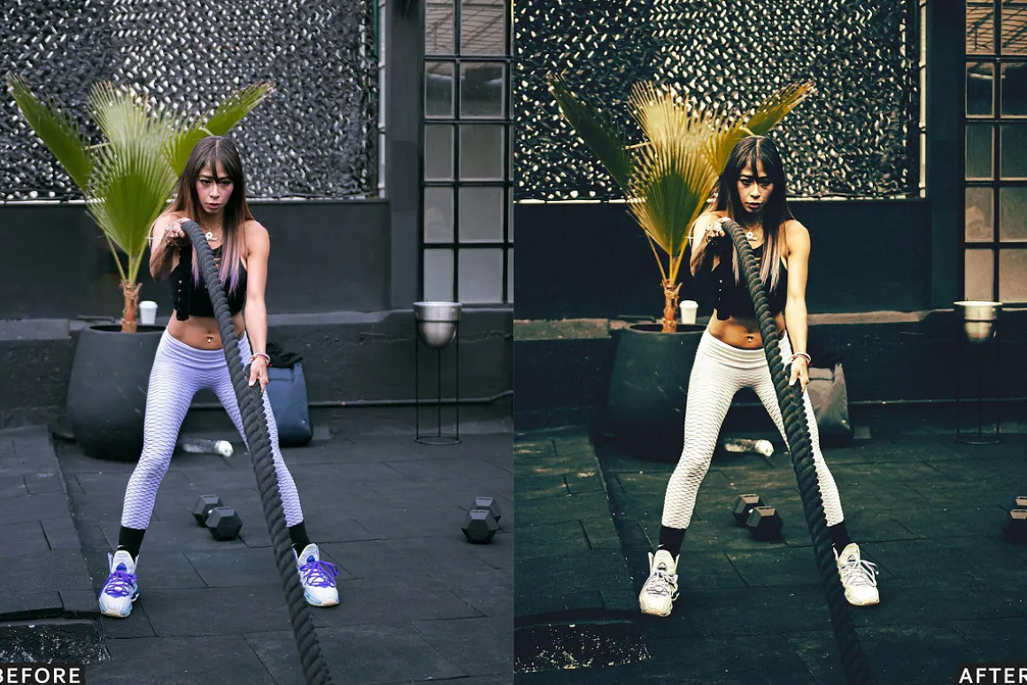 Gym & Fitness Lightroom Presets