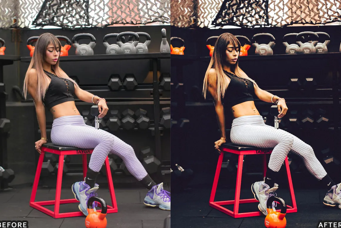 Gym & Fitness Lightroom Presets