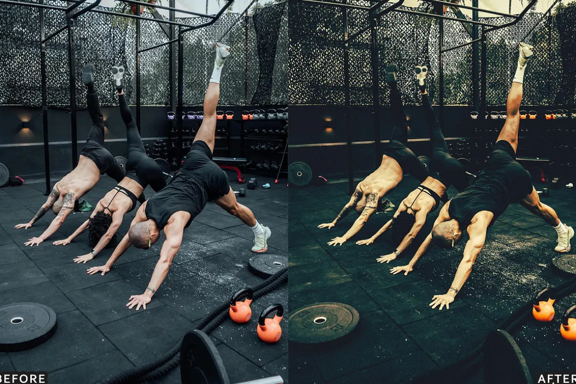 Gym & Fitness Lightroom Presets