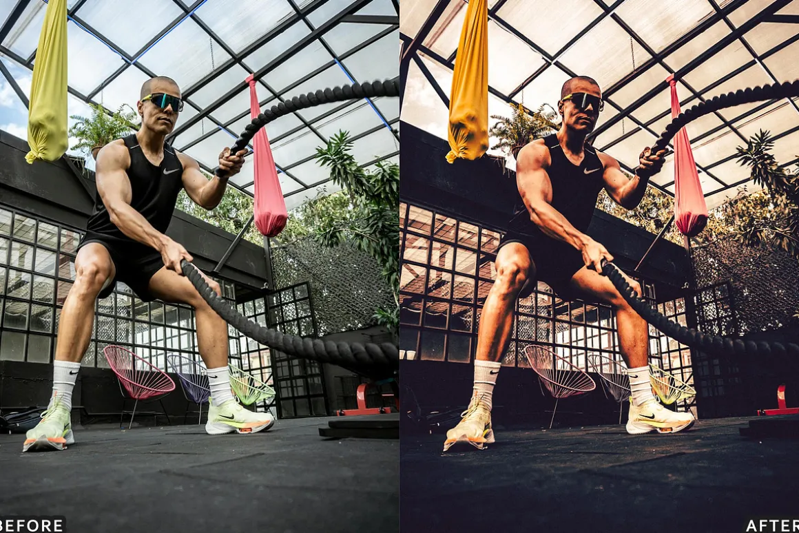 Gym & Fitness Lightroom Presets