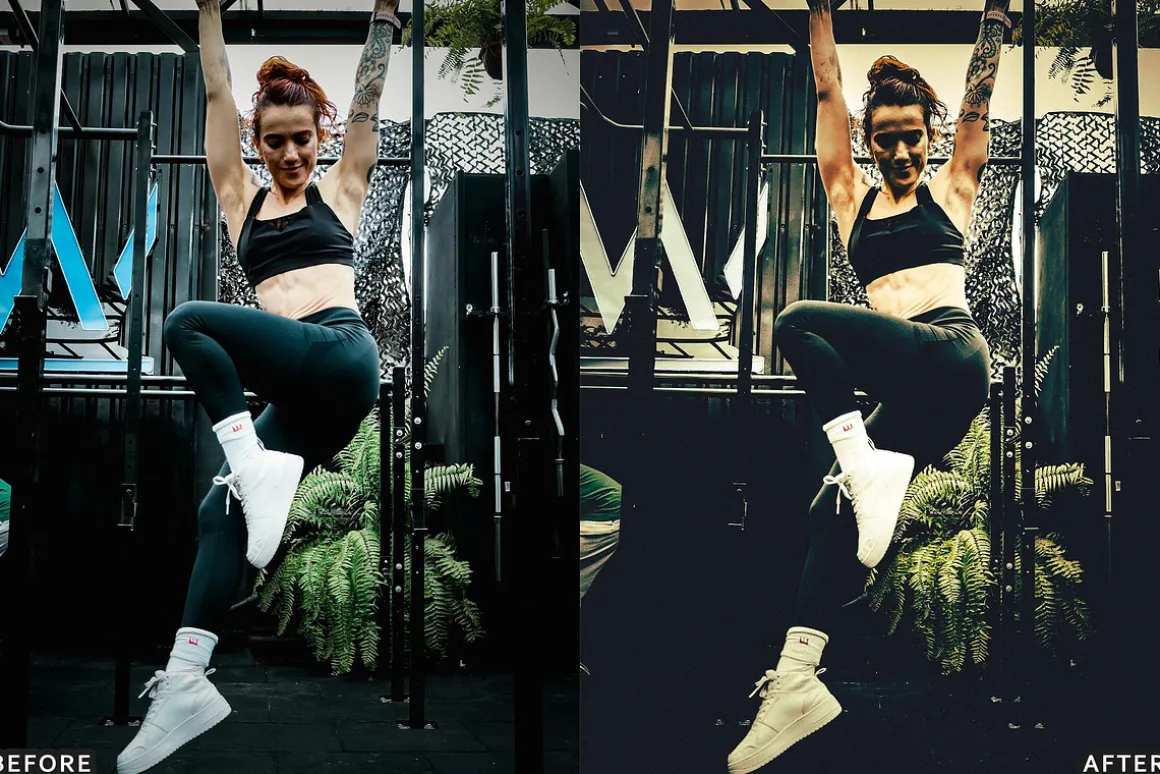 Gym & Fitness Lightroom Presets