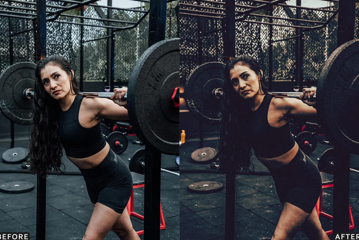 Gym & Fitness Lightroom Presets