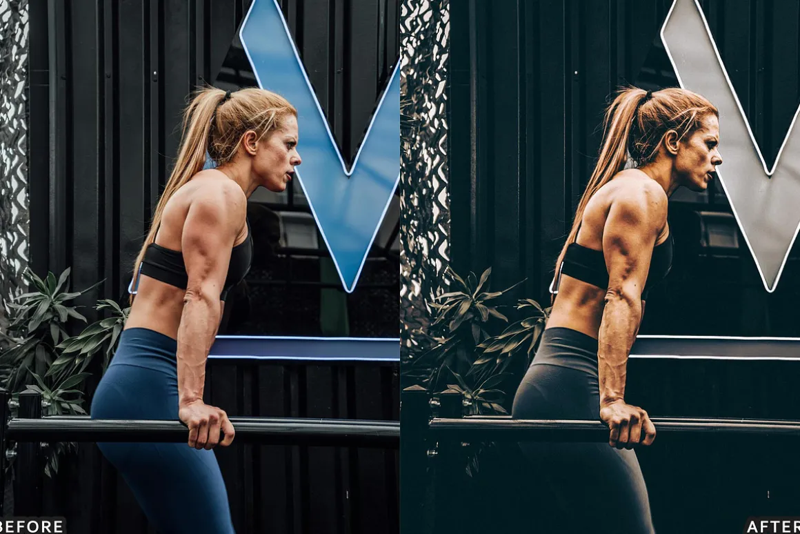 Gym & Fitness Lightroom Presets