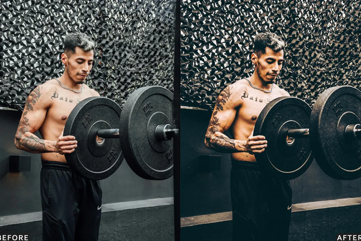 Gym & Fitness Lightroom Presets
