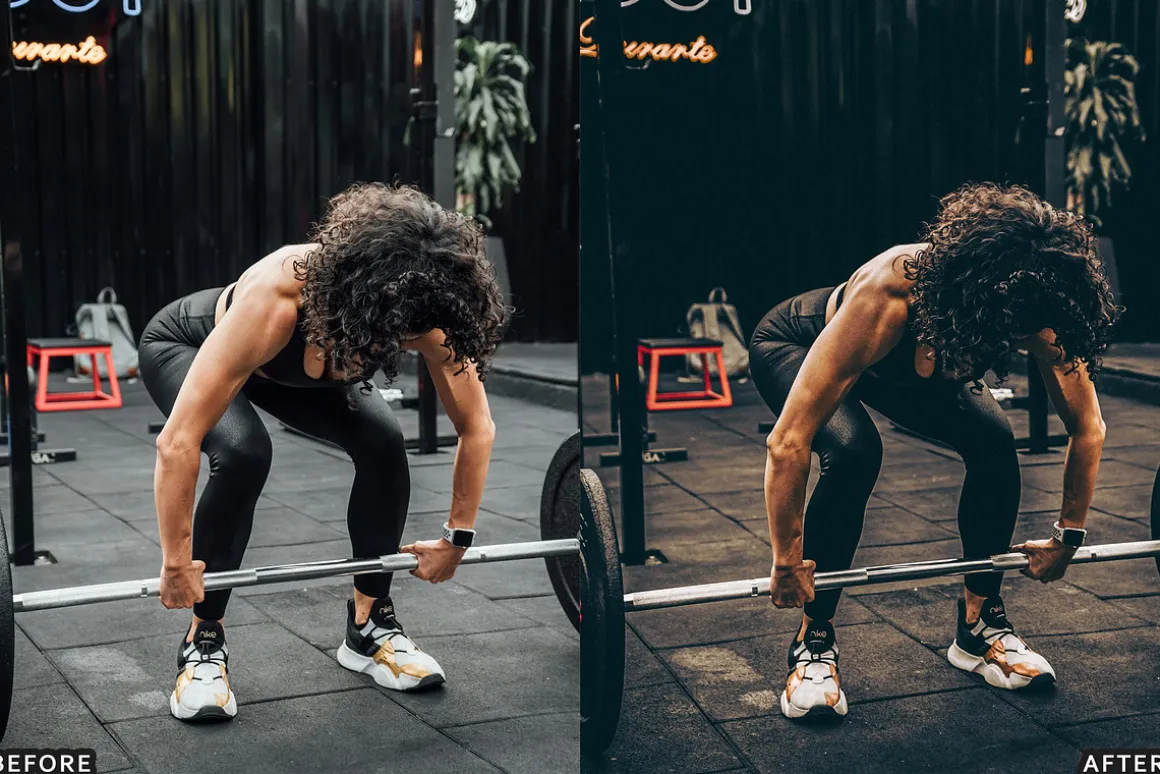 Gym & Fitness Lightroom Presets