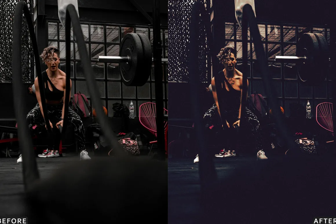 Gym & Fitness Lightroom Presets