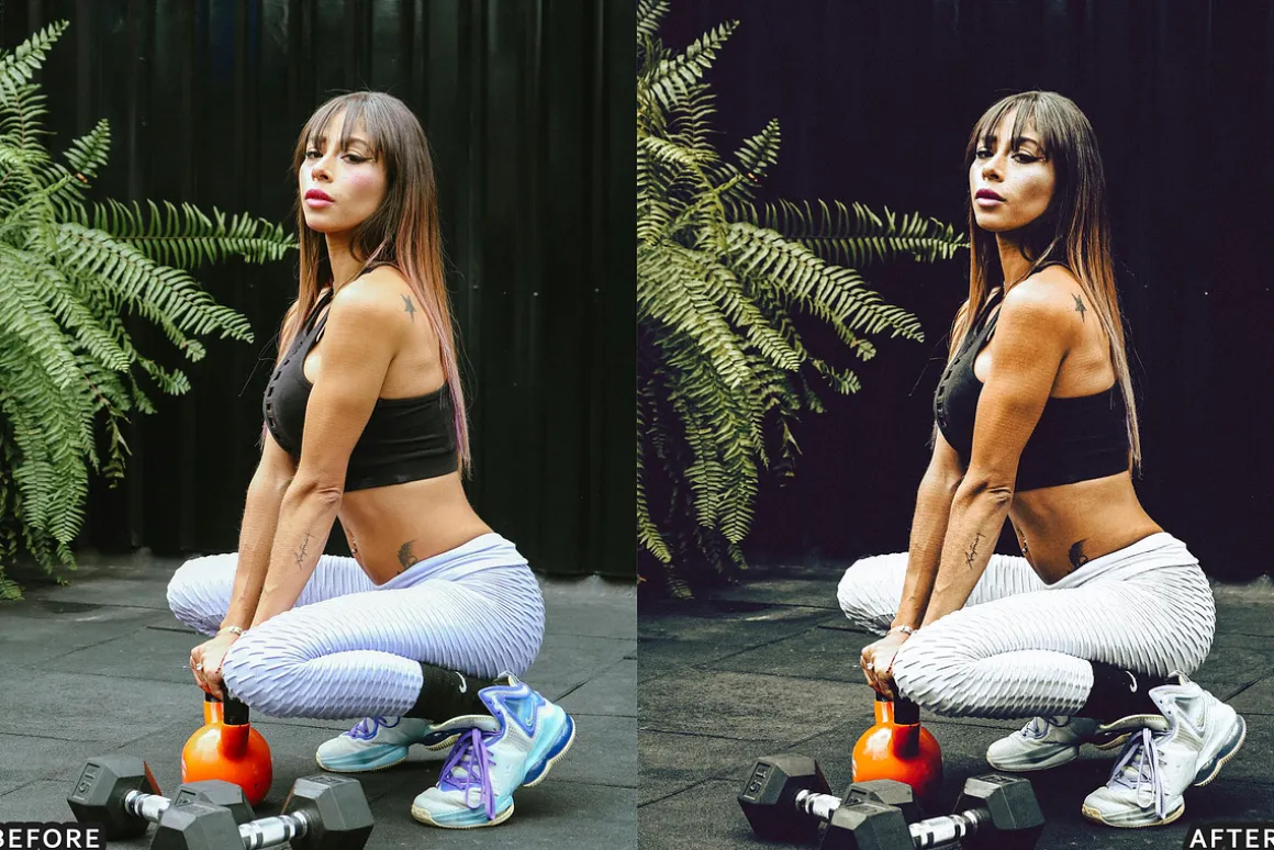 Gym & Fitness Lightroom Presets