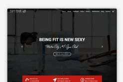 Gym WordPress Theme - Gym Club