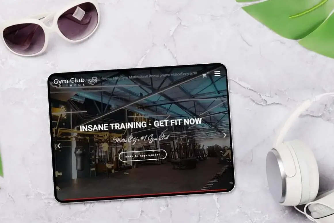 Gym WordPress Theme - Gym Club