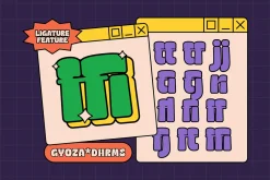 Gyoza - Cartoon Font Family