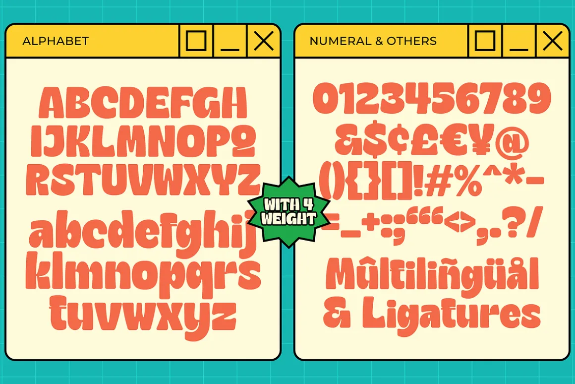 Gyoza - Cartoon Font Family