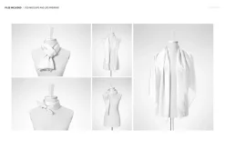 Habotai Silk Scarf Mannequin Mockup