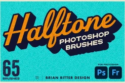 Halftone Photoshop Brushes