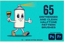 Halftone Photoshop Brushes