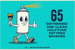 Halftone Procreate Brushes