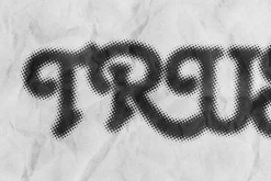 Halftone Zine Text Effect