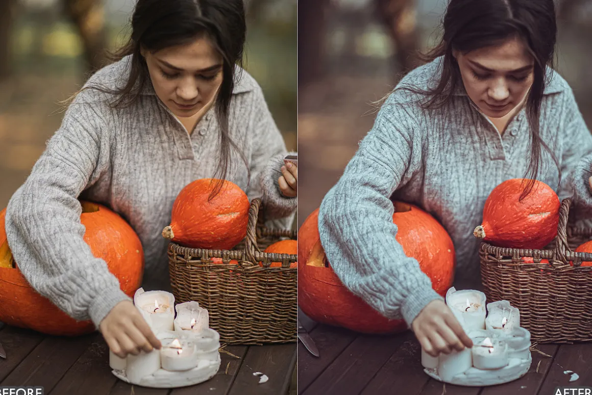 Halloween Fall Lightroom Presets
